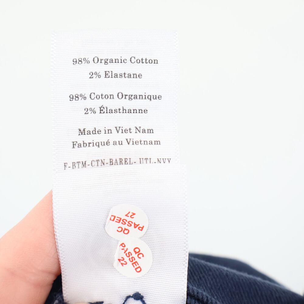 NWT Everlane The Utility Barrel Pant High Rise In Navy Blue Size 14 Tall - Picture 10 of 10
